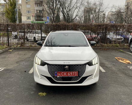 Білий Пежо e-208, об'ємом двигуна 0 л та пробігом 6 тис. км за 16900 $, фото 1 на Automoto.ua
