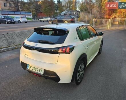Білий Пежо e-208, об'ємом двигуна 0 л та пробігом 12 тис. км за 17700 $, фото 9 на Automoto.ua
