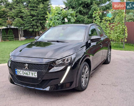Чорний Пежо e-208, об'ємом двигуна 0 л та пробігом 36 тис. км за 15500 $, фото 1 на Automoto.ua