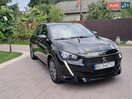 Чорний Пежо e-208, об'ємом двигуна 0 л та пробігом 36 тис. км за 15500 $, фото 1 на Automoto.ua