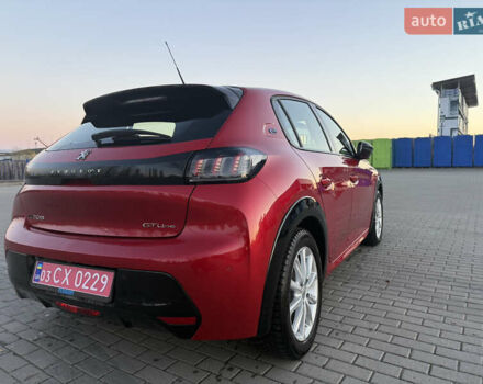 Красный Пежо e-208, объемом двигателя 0 л и пробегом 76 тыс. км за 14950 $, фото 3 на Automoto.ua