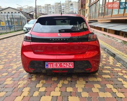 Червоний Пежо e-208, об'ємом двигуна 0 л та пробігом 76 тис. км за 13700 $, фото 3 на Automoto.ua