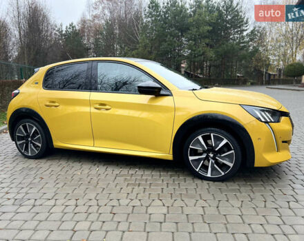 Жовтий Пежо e-208, об'ємом двигуна 0 л та пробігом 55 тис. км за 13700 $, фото 5 на Automoto.ua