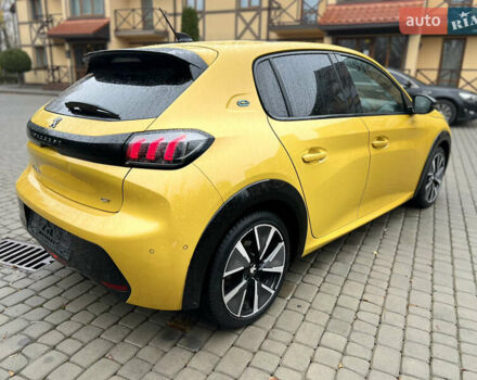 Жовтий Пежо e-208, об'ємом двигуна 0 л та пробігом 55 тис. км за 13700 $, фото 6 на Automoto.ua