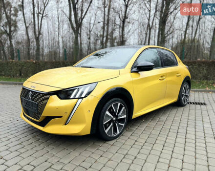 Жовтий Пежо e-208, об'ємом двигуна 0 л та пробігом 55 тис. км за 13700 $, фото 2 на Automoto.ua