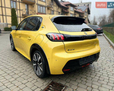 Жовтий Пежо e-208, об'ємом двигуна 0 л та пробігом 55 тис. км за 13700 $, фото 8 на Automoto.ua
