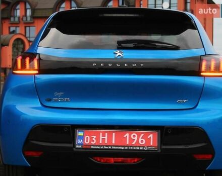Синий Пежо e-208, объемом двигателя 0 л и пробегом 110 тыс. км за 13600 $, фото 53 на Automoto.ua