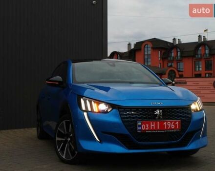 Синий Пежо e-208, объемом двигателя 0 л и пробегом 110 тыс. км за 13600 $, фото 4 на Automoto.ua