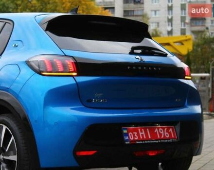 Синий Пежо e-208, объемом двигателя 0 л и пробегом 110 тыс. км за 13600 $, фото 13 на Automoto.ua