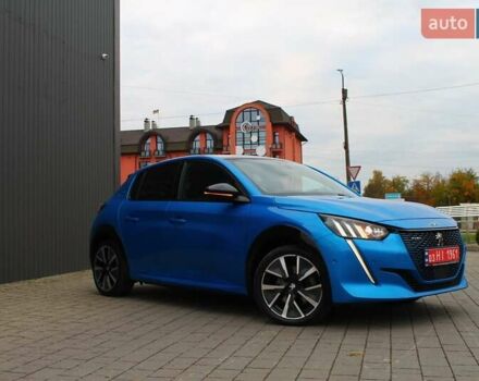 Синий Пежо e-208, объемом двигателя 0 л и пробегом 110 тыс. км за 13600 $, фото 3 на Automoto.ua