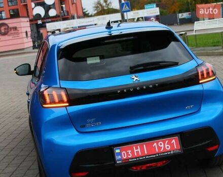 Синий Пежо e-208, объемом двигателя 0 л и пробегом 110 тыс. км за 13600 $, фото 47 на Automoto.ua