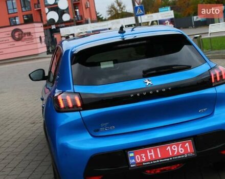 Синий Пежо e-208, объемом двигателя 0 л и пробегом 110 тыс. км за 13600 $, фото 48 на Automoto.ua