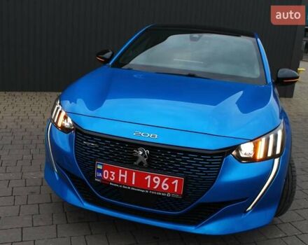 Синий Пежо e-208, объемом двигателя 0 л и пробегом 110 тыс. км за 13600 $, фото 8 на Automoto.ua