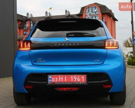 Синий Пежо e-208, объемом двигателя 0 л и пробегом 110 тыс. км за 13600 $, фото 52 на Automoto.ua