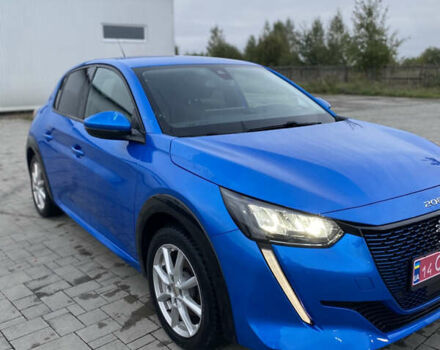Синий Пежо e-208, объемом двигателя 0 л и пробегом 81 тыс. км за 12800 $, фото 3 на Automoto.ua