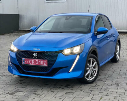 Синий Пежо e-208, объемом двигателя 0 л и пробегом 81 тыс. км за 12800 $, фото 10 на Automoto.ua