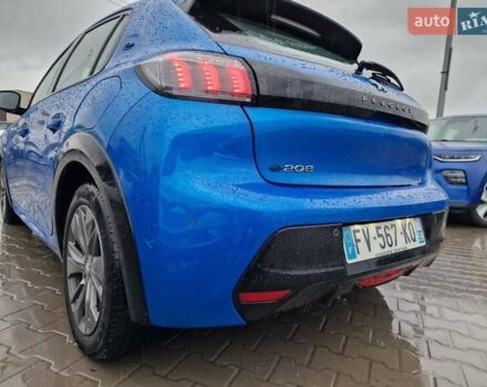 Синий Пежо e-208, объемом двигателя 0 л и пробегом 57 тыс. км за 13900 $, фото 14 на Automoto.ua