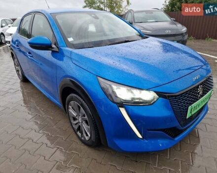 Синий Пежо e-208, объемом двигателя 0 л и пробегом 57 тыс. км за 13900 $, фото 1 на Automoto.ua