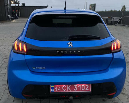 Синий Пежо e-208, объемом двигателя 0 л и пробегом 81 тыс. км за 12800 $, фото 26 на Automoto.ua