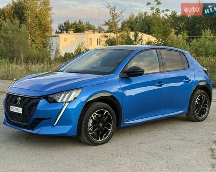 Синий Пежо e-208, объемом двигателя 0 л и пробегом 37 тыс. км за 14650 $, фото 33 на Automoto.ua