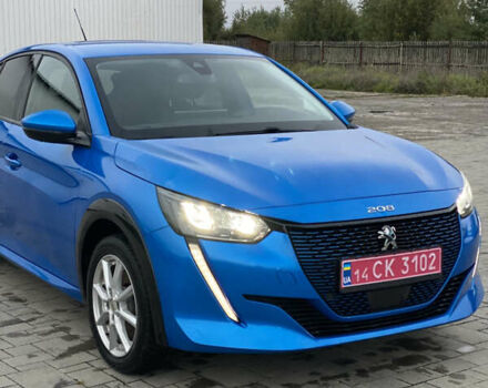 Синий Пежо e-208, объемом двигателя 0 л и пробегом 81 тыс. км за 12800 $, фото 13 на Automoto.ua