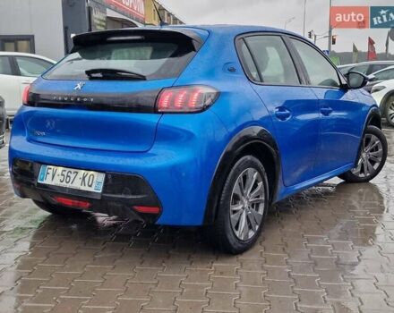 Синий Пежо e-208, объемом двигателя 0 л и пробегом 57 тыс. км за 13900 $, фото 3 на Automoto.ua