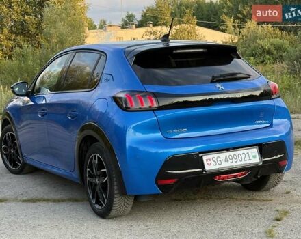 Синий Пежо e-208, объемом двигателя 0 л и пробегом 37 тыс. км за 14650 $, фото 24 на Automoto.ua