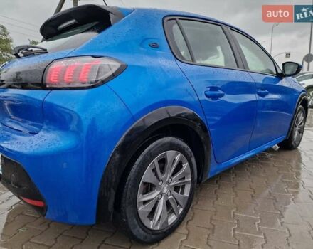 Синий Пежо e-208, объемом двигателя 0 л и пробегом 57 тыс. км за 13900 $, фото 12 на Automoto.ua