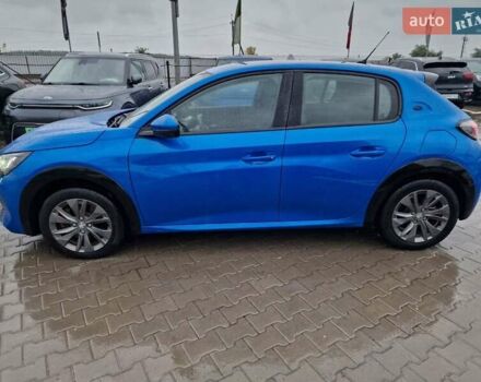 Синий Пежо e-208, объемом двигателя 0 л и пробегом 57 тыс. км за 13900 $, фото 5 на Automoto.ua