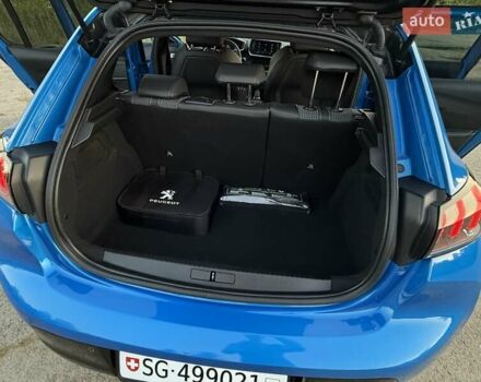 Синий Пежо e-208, объемом двигателя 0 л и пробегом 37 тыс. км за 14650 $, фото 68 на Automoto.ua