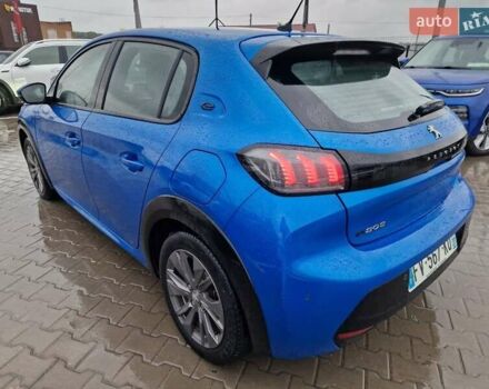 Синий Пежо e-208, объемом двигателя 0 л и пробегом 57 тыс. км за 13900 $, фото 6 на Automoto.ua