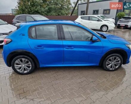 Синий Пежо e-208, объемом двигателя 0 л и пробегом 57 тыс. км за 13900 $, фото 4 на Automoto.ua