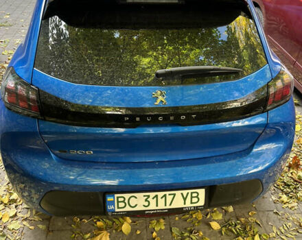 Синій Пежо e-208, об'ємом двигуна 0 л та пробігом 49 тис. км за 14000 $, фото 1 на Automoto.ua