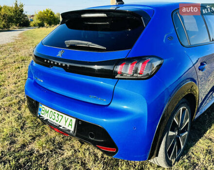 Синій Пежо e-208, об'ємом двигуна 0 л та пробігом 86 тис. км за 15300 $, фото 5 на Automoto.ua