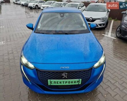 Синий Пежо e-208, объемом двигателя 0 л и пробегом 57 тыс. км за 13900 $, фото 2 на Automoto.ua