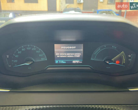Синій Пежо e-208, об'ємом двигуна 0 л та пробігом 49 тис. км за 14000 $, фото 10 на Automoto.ua