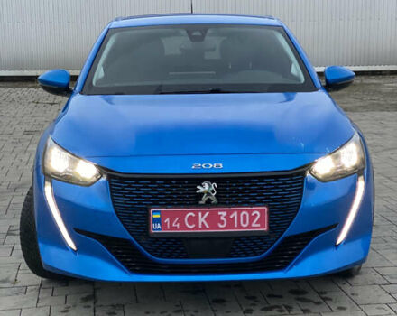 Синий Пежо e-208, объемом двигателя 0 л и пробегом 81 тыс. км за 12800 $, фото 2 на Automoto.ua