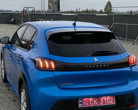 Синий Пежо e-208, объемом двигателя 0 л и пробегом 81 тыс. км за 12800 $, фото 25 на Automoto.ua