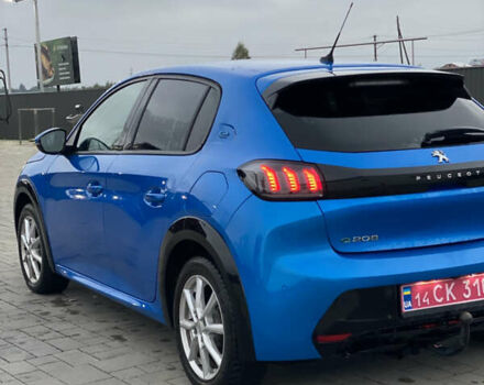 Синий Пежо e-208, объемом двигателя 0 л и пробегом 81 тыс. км за 12800 $, фото 21 на Automoto.ua
