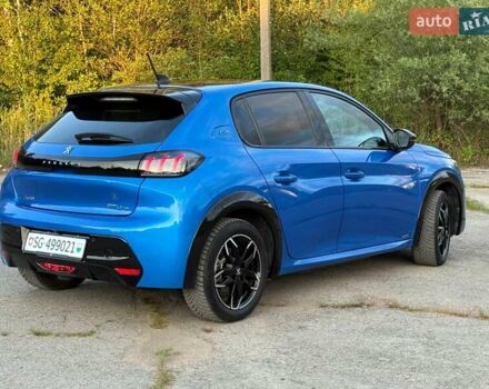 Синий Пежо e-208, объемом двигателя 0 л и пробегом 37 тыс. км за 14650 $, фото 13 на Automoto.ua