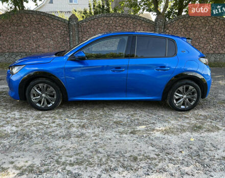 Синий Пежо e-208, объемом двигателя 0 л и пробегом 50 тыс. км за 13700 $, фото 4 на Automoto.ua