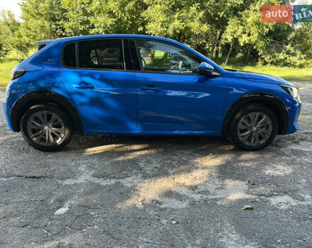 Синий Пежо e-208, объемом двигателя 0 л и пробегом 50 тыс. км за 13700 $, фото 8 на Automoto.ua