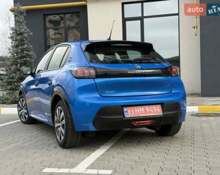 Синий Пежо e-208, объемом двигателя 0 л и пробегом 61 тыс. км за 13300 $, фото 12 на Automoto.ua