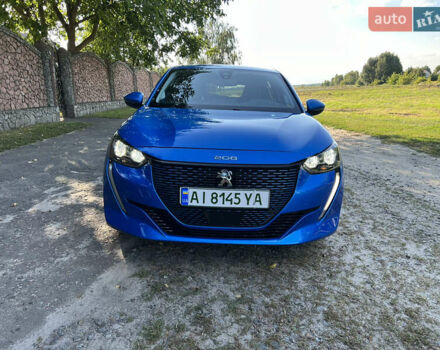 Синий Пежо e-208, объемом двигателя 0 л и пробегом 50 тыс. км за 13700 $, фото 2 на Automoto.ua