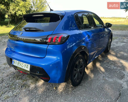 Синий Пежо e-208, объемом двигателя 0 л и пробегом 50 тыс. км за 13700 $, фото 7 на Automoto.ua