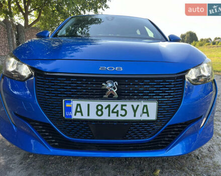 Синий Пежо e-208, объемом двигателя 0 л и пробегом 50 тыс. км за 13700 $, фото 11 на Automoto.ua