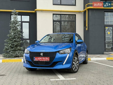 Синий Пежо e-208, объемом двигателя 0 л и пробегом 61 тыс. км за 13300 $, фото 1 на Automoto.ua