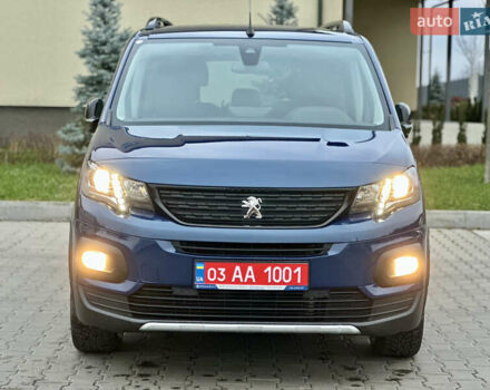 Синій Пежо e-Rifter, об'ємом двигуна 0 л та пробігом 50 тис. км за 19777 $, фото 23 на Automoto.ua