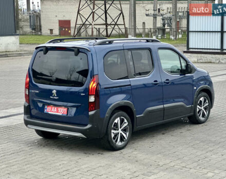 Синій Пежо e-Rifter, об'ємом двигуна 0 л та пробігом 50 тис. км за 19777 $, фото 11 на Automoto.ua