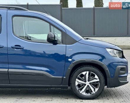 Синій Пежо e-Rifter, об'ємом двигуна 0 л та пробігом 50 тис. км за 19777 $, фото 9 на Automoto.ua